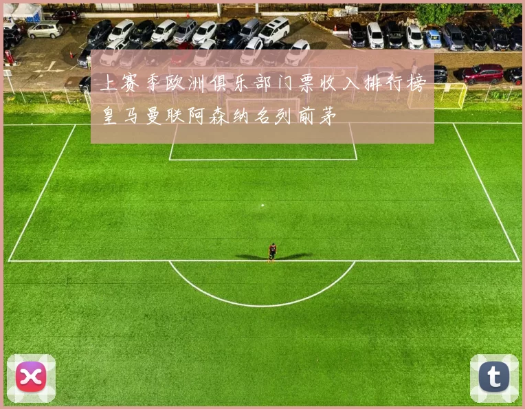 上赛季欧洲俱乐部门票收入排行榜皇马曼联阿森纳名列前茅